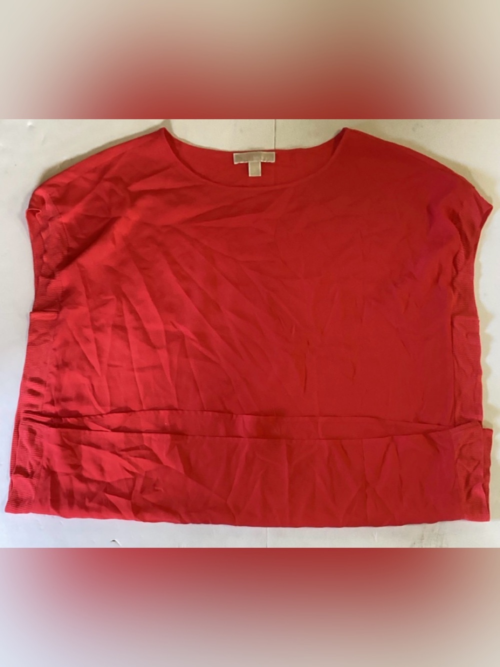 Micheal Kors Hot Pink/Red Sleeveless Top